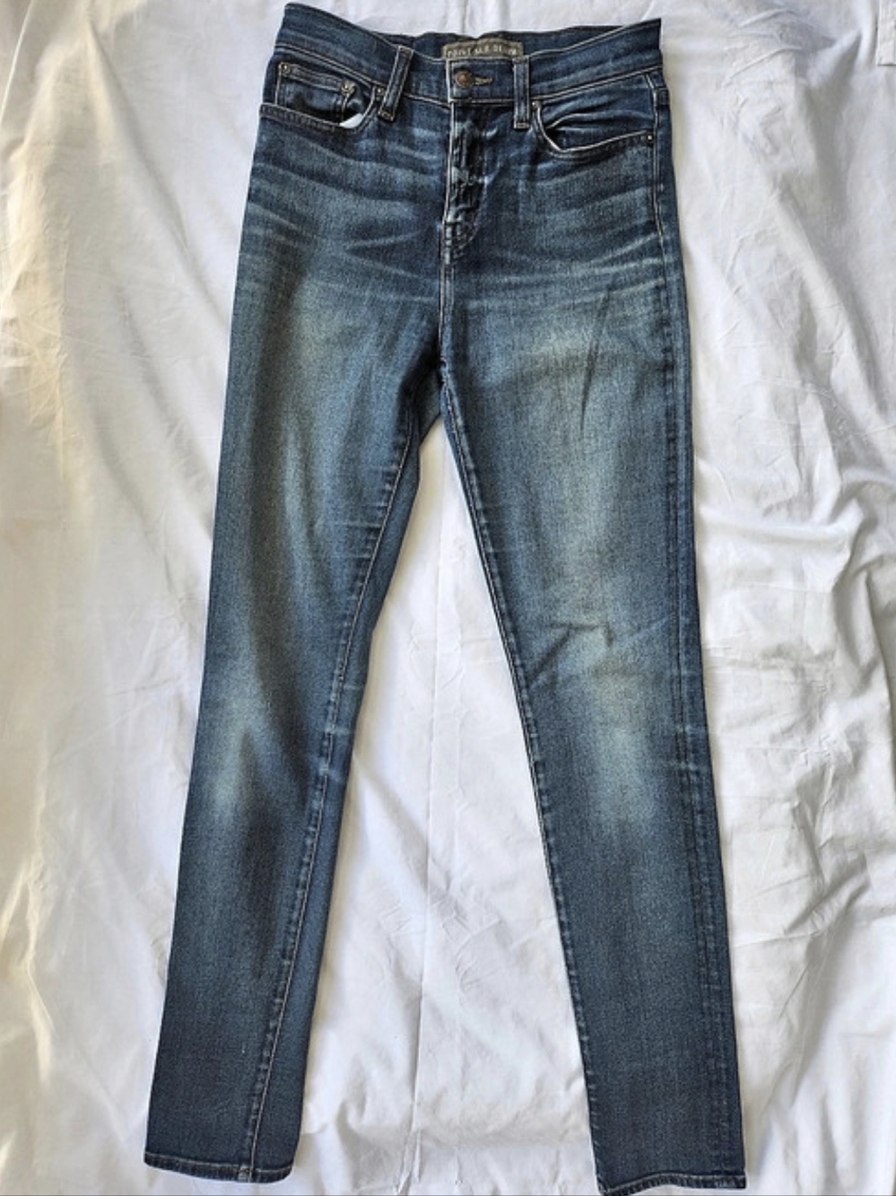 Point Sur by J.Crew High-Rise Skinny / Slim Leg Vintage Wash Jeans Size 26